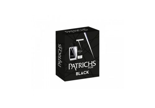 Patrichs Noir Black Eau De Toilette 100ml + Shower Gel 200ml