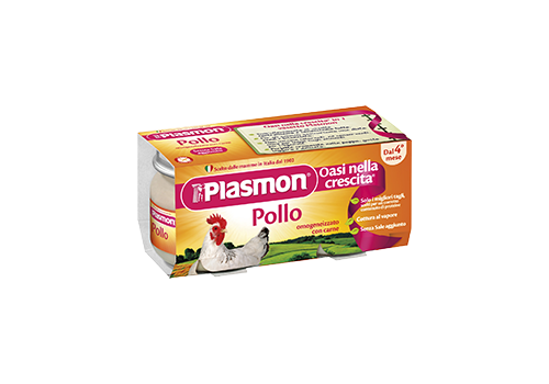PLASMON omogeneizzato Pollo gr 80x4 Vasetti