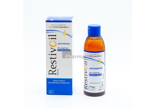 Restivoil Complex antiforfora capelli da normali a grassi olio-shampoo per cute sensibile 250ml