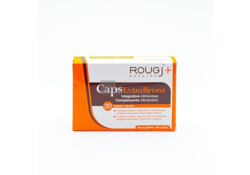 Rougj+ Caps Extra Bronz integratore alimentare abbronzatura 30 capsule | offerta speciale