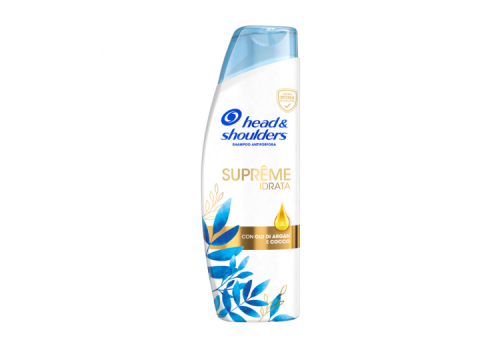 Shampoo Antiforfora Supreme Idrata Con Oli Di Argan E Cocco 225ml