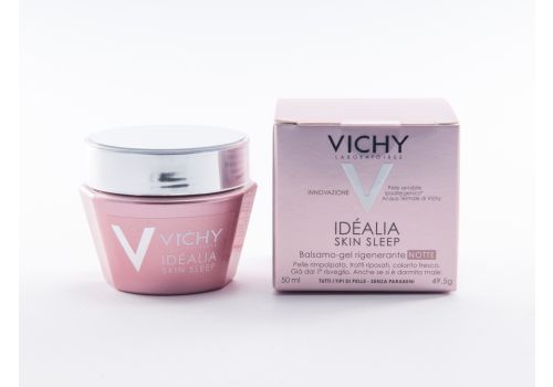 Vichy Idealia Crema Viso Notte Balsamo Gel Rigenerante 50 ml