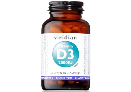 VIRIDIAN VITAMIN D3 2000UI 60 CAPSULE