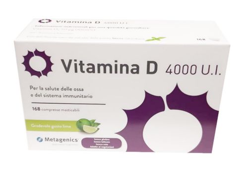 VITAMINA D 4000 U.I. 168CPR