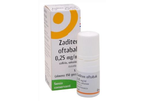 Zaditen oftabak 0,25mg/ml collirio antiallergico 5ml