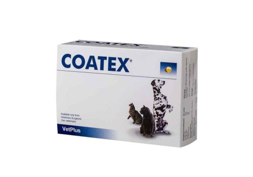 Coatex mangime complementare per la cute e il pelo di cani e gatti 60 capsule