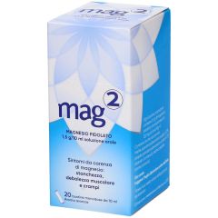 Mag 2 sintomi di carenza di Magnesio soluzione orale 20 bustine