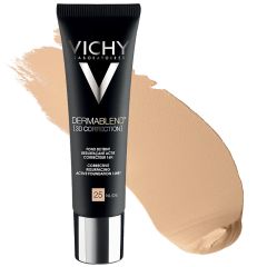 Vichy Dermablend 3D Fondotinta coprente per pelle grassa con imperfezioni tonalità 25 30 ml