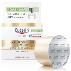 Eucerin Hyaluron-Filler + Elasticity spf 30 crema giorno ricarica 50ml