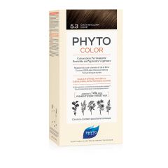 Phyto Phytocolor 5.3 Castano Chiaro Dorato Colorazione Permanente Per Capelli 