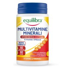 EQUILIBRA MULTIVITAMINE MINERALI DIFESE ENERGIA SOSTEGNO 60 COMPRESSE