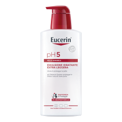 Eucerin pH5 emulsione idratante extra leggera per pelle sensibile 400ml