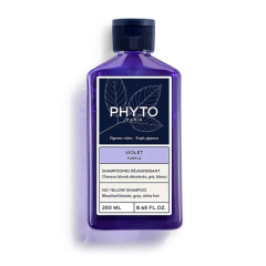 Phyto Phytoviolet shampoo anti-giallo per capelli biondi decolorati grigi bianchi 250ml