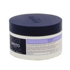 Phyto Phytoviolet maschera anti-giallo riparatrice per capelli biondi decolorati grigi bianchi 200ml