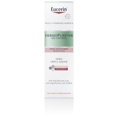 Eucerin DermoPurifyer Oil Control gel detergente viso anti-imperfezioni siero tripla azione 150ml 