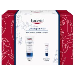 Eucerin cofanetto UreaRepair Plus crema mani e balsamo labbra 75ml + 10ml