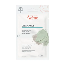 Avène Cleanance maschera detox purificante viso per pelli sensibili 2 x 6ml
